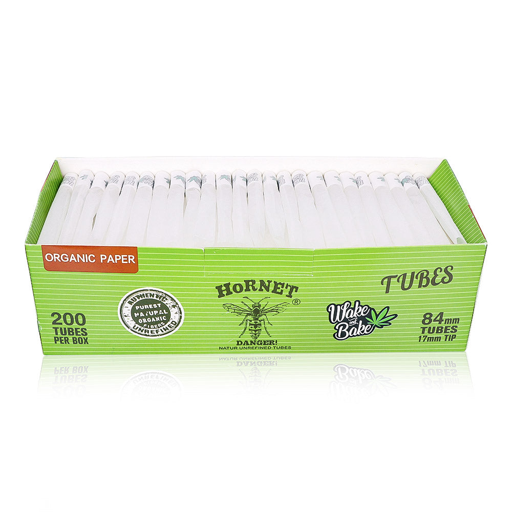 HORNET 84mm white horn tube letters and leaf pattern printed on the nozzle 200 PCS/box