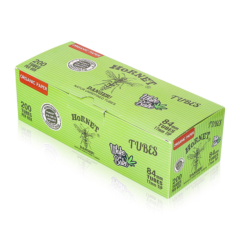 HORNET 84mm white horn tube letters and leaf pattern printed on the nozzle 200 PCS/box