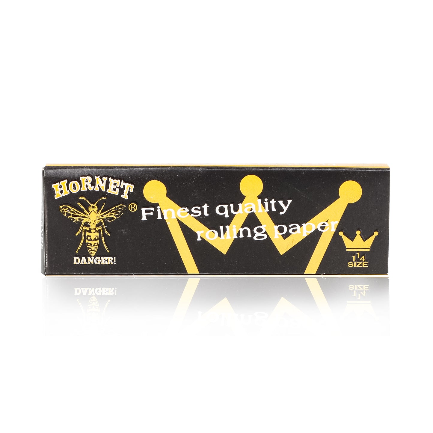 HORNET 1 1/4 Size Rolling Papers, Natural Slim Rolling Papers, White Organic Rolling Paper, 50 Leaves / Pack 50 Pack / Box