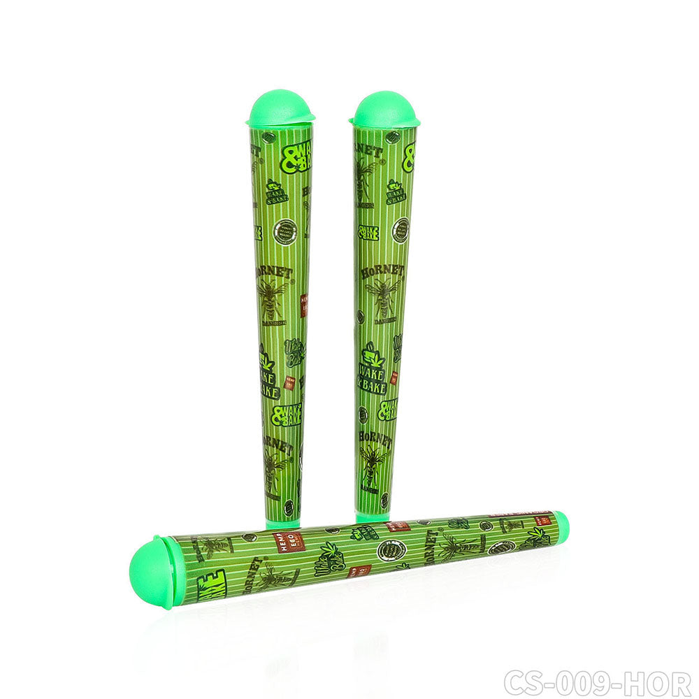 HORNET brand conical round cap storage pill box 48 mixed/display boxes