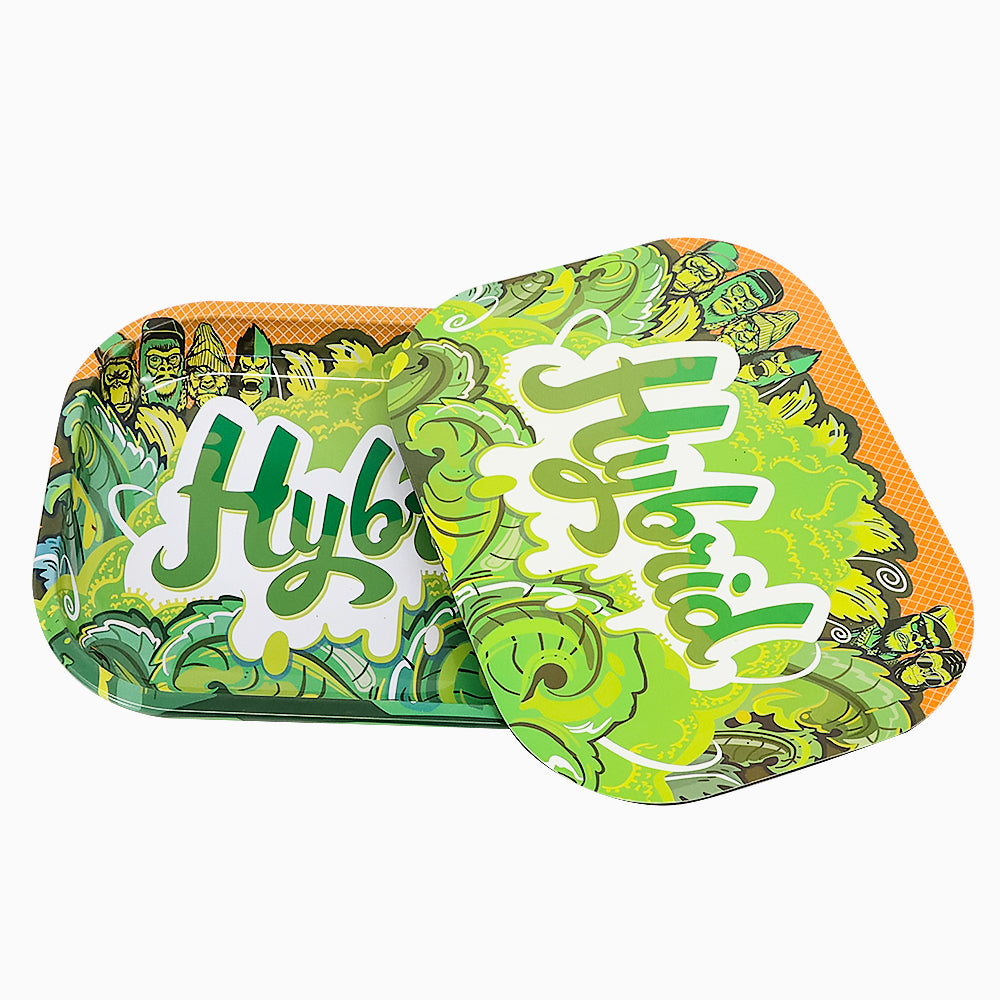 GORILLA ROLLING STARS series Smoking Rolling Tray with magbetic lid