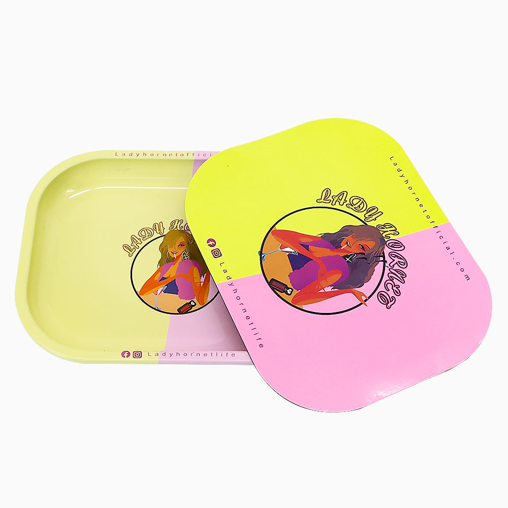 GORILLA ROLLING STARS series Smoking Rolling Tray with magbetic lid