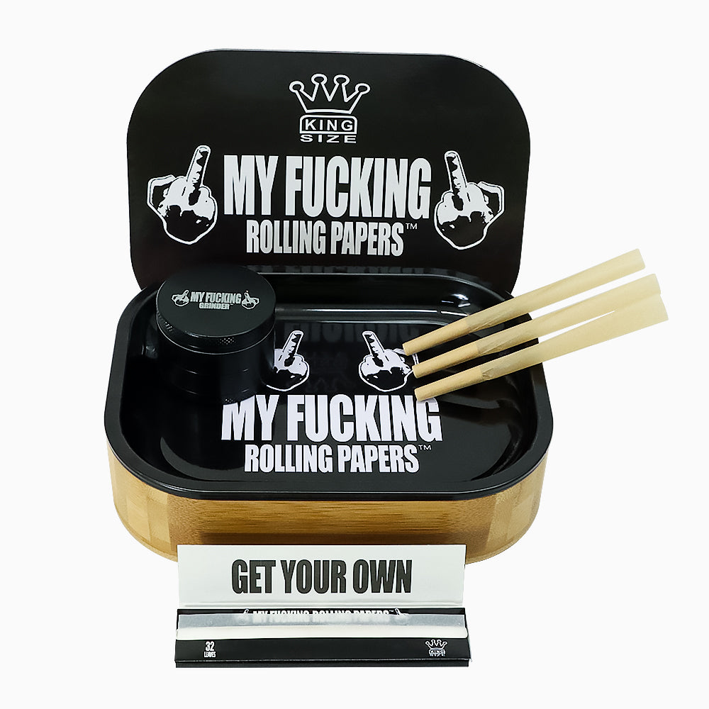 GORILLA ROLLING STARS series Smoking Rolling Tray with magbetic lid