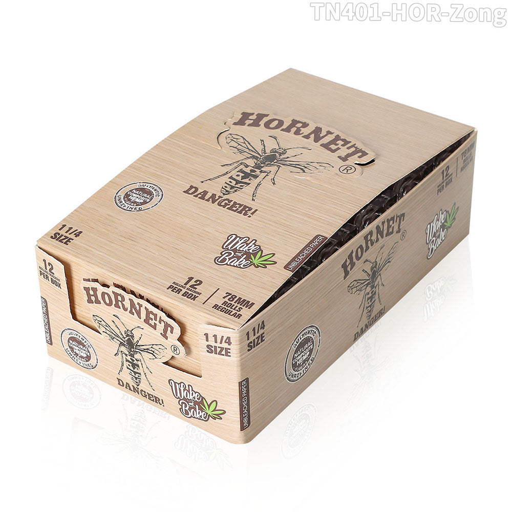 HORNET 78MM acrylic plastic cigarette roller 12 /display box