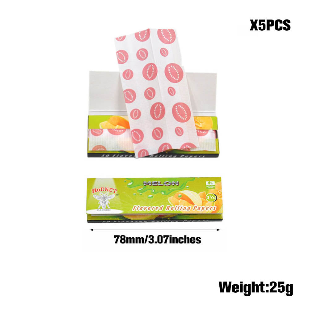 HORNET Scented roll paper -- Mojito flavor 50 pieces/card, 50 cards/box