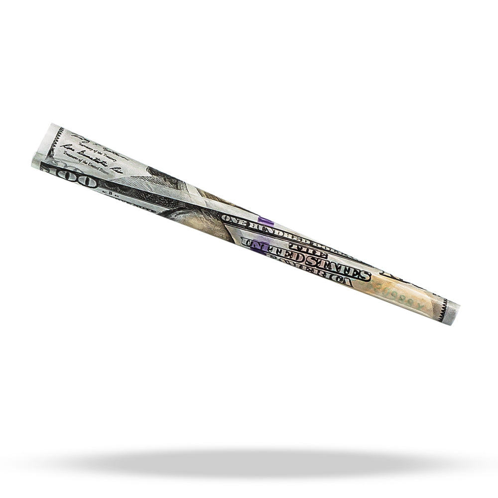HORNET Dollar Design Pre Rolled Cones, King Size Pre Rolled Rolling Paper With Tips, Slow Burning Rolling Cones, 102 PCS