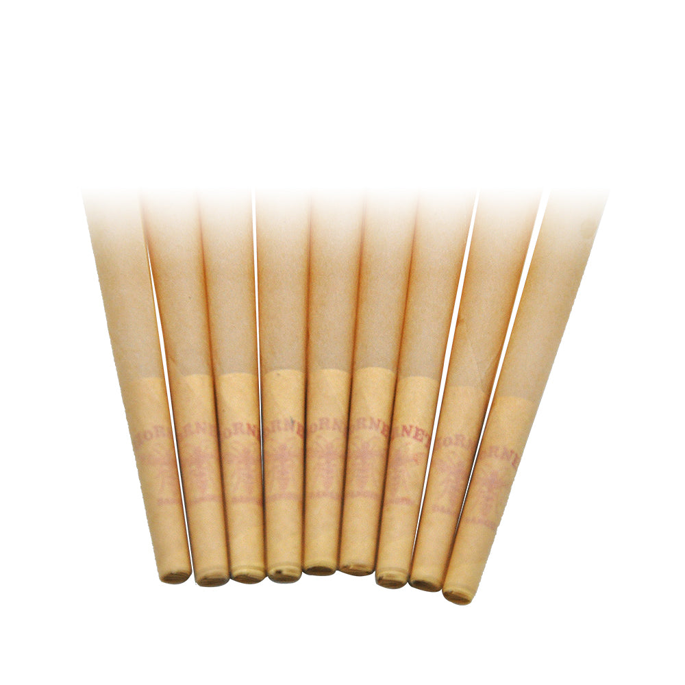 HORNET King Size Pre Rolled Cones, Natural Rolling Cones, Slow Burning Pre Rolled Rolling Paper, 9 PCS / Pack 24 Packs / Box