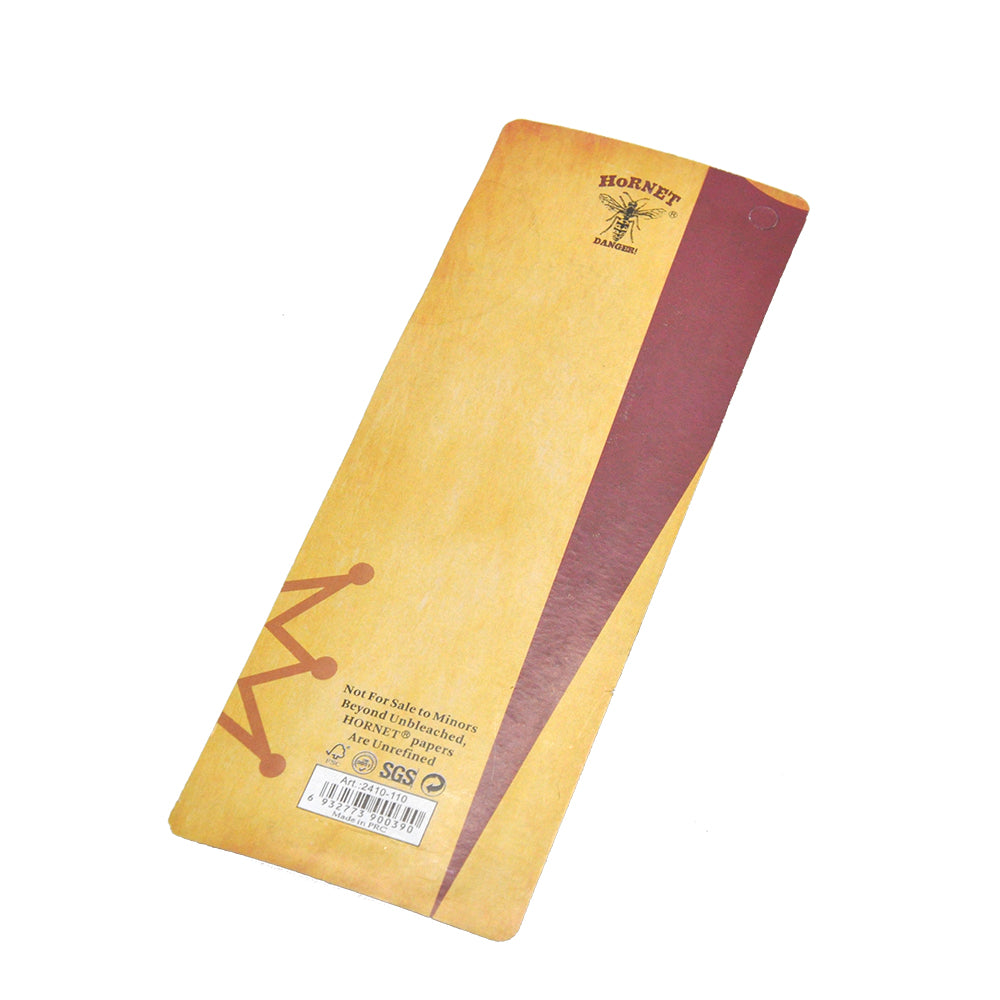 HORNET King Size Pre Rolled Cones, Natural Rolling Cones, Slow Burning Pre Rolled Rolling Paper, 9 PCS / Pack 24 Packs / Box