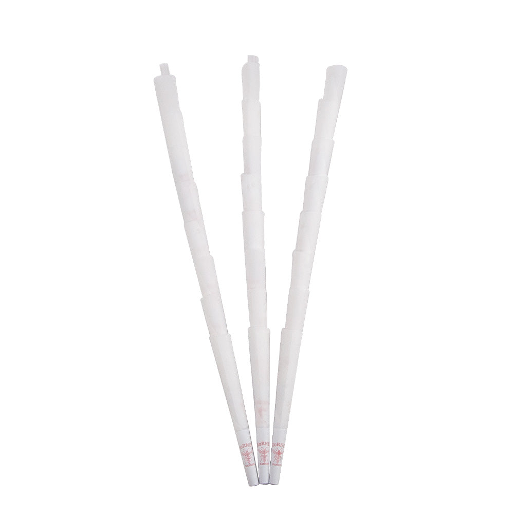 HORNET 1 1/4 Size White Pre Rolled Cones, Organic Pre Rolled Rolling Paper With Tips, Slow Burning Pre Rolled Cones, 800 PCS / Box
