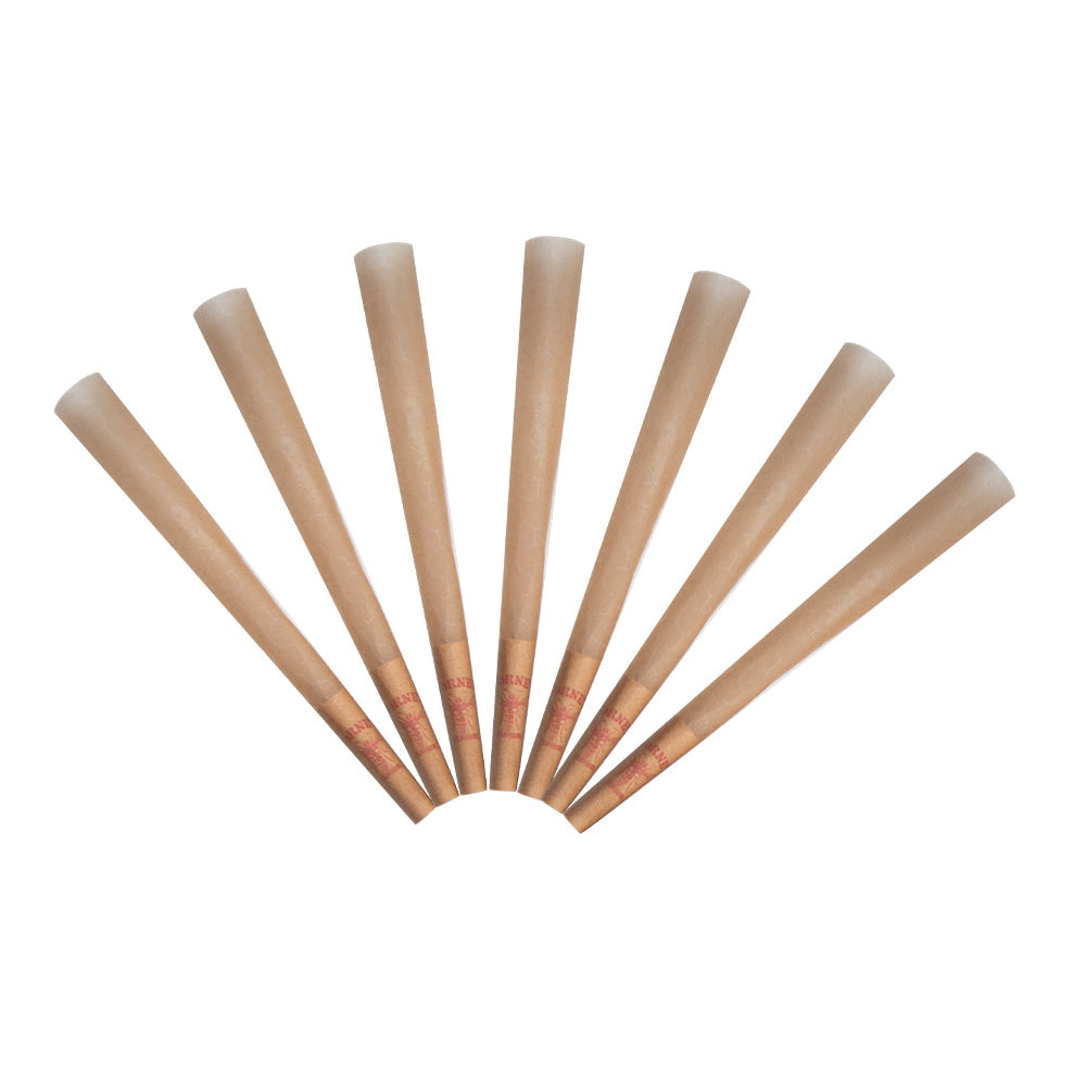 HORNET King Size Brown Pre Rolled Cones, Organic Pre Rolled Rolling Paper With Tips, Slow Burning Pre Rolled Cones, 800 PCS / Box