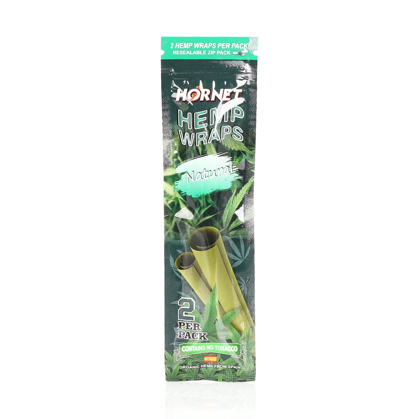 Hornet Organic Flavoured Hemp Blunt Wraps 30 Hemp Wraps Per Box