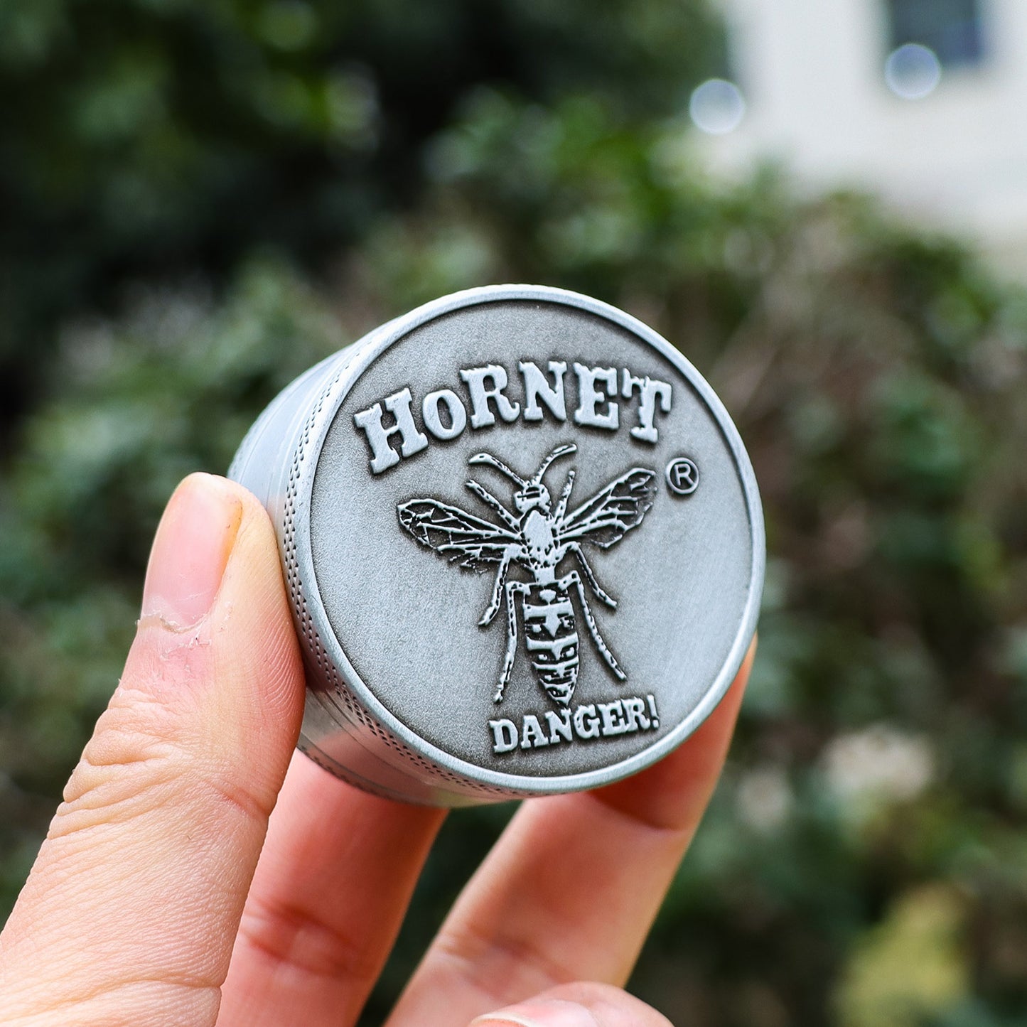 HORNET Zinc Alloy Herb Grinder, 3 Lay Ø 50 Smoker Grinder, Portable & Easy Clean Metal Herbal Grinder, 6 PCS / Box