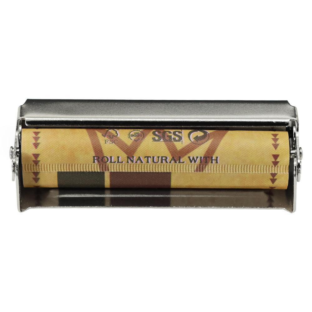 HORNET 1 1/4 Size Metal Rolling Machine, Portable Cigarette Rolling Machine, 12 PCS / Box