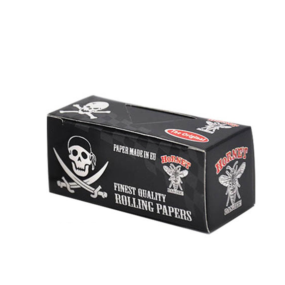 HORNET Skull Style Rolling Paper Rolls, 5 m Free Rolling Papers, Organic Rolling Paper Rolls, 24 PCS / Box