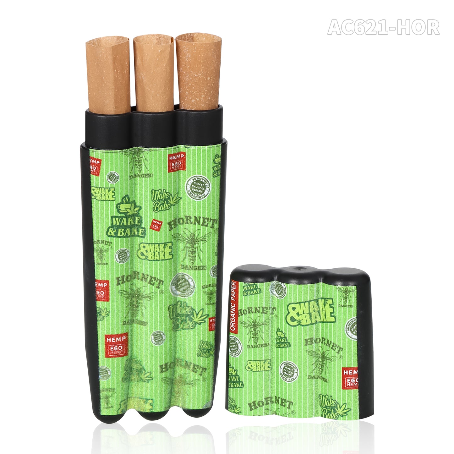 HORNET brand black three-tube horn paper storage tank 23g/pcs