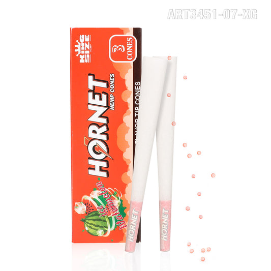 HORNET 110mm white horn tube with watermelon flavor Burst beads  12 small boxes/display box