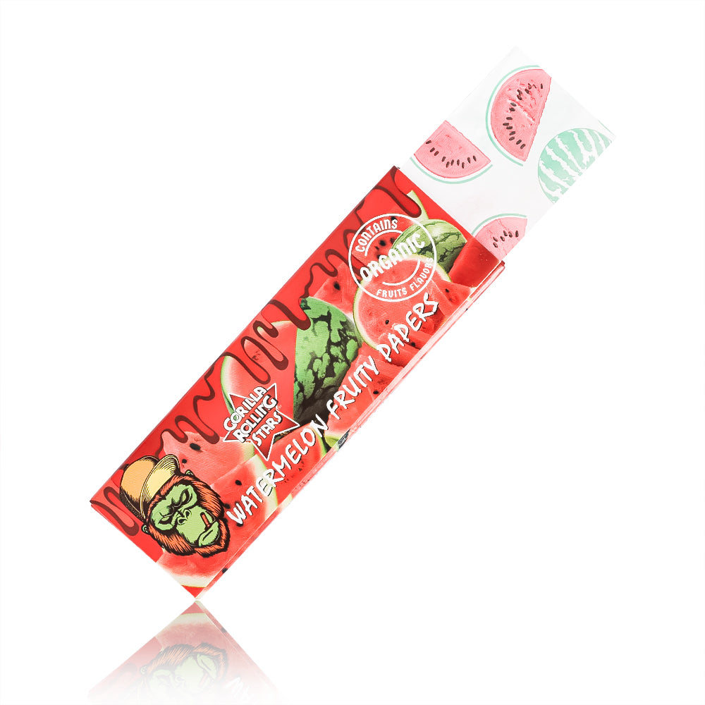 GORILLA ROLLING STARS Pack of 20 and pack of 50 watermelon-flavored rolls