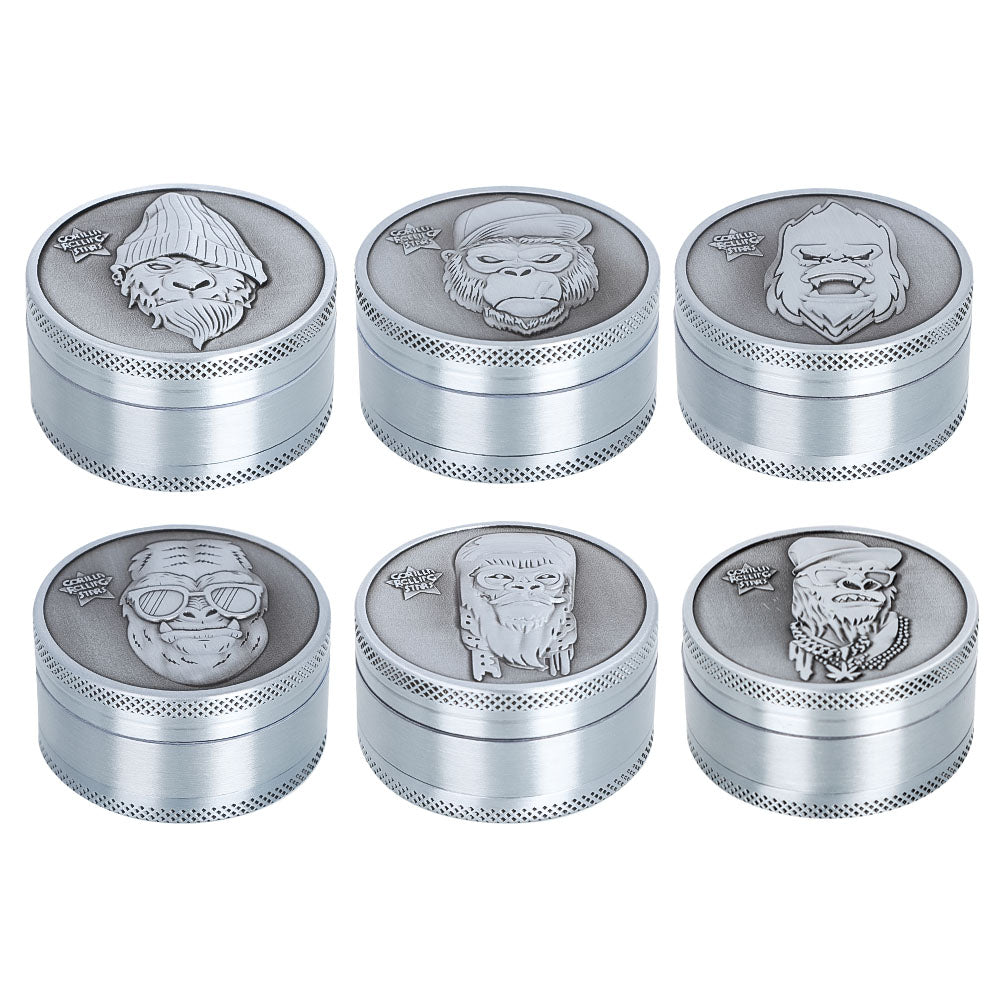 GORILLA ROLLING STARS&nbsp;&nbsp; series 3 parts 50mm metal grinder