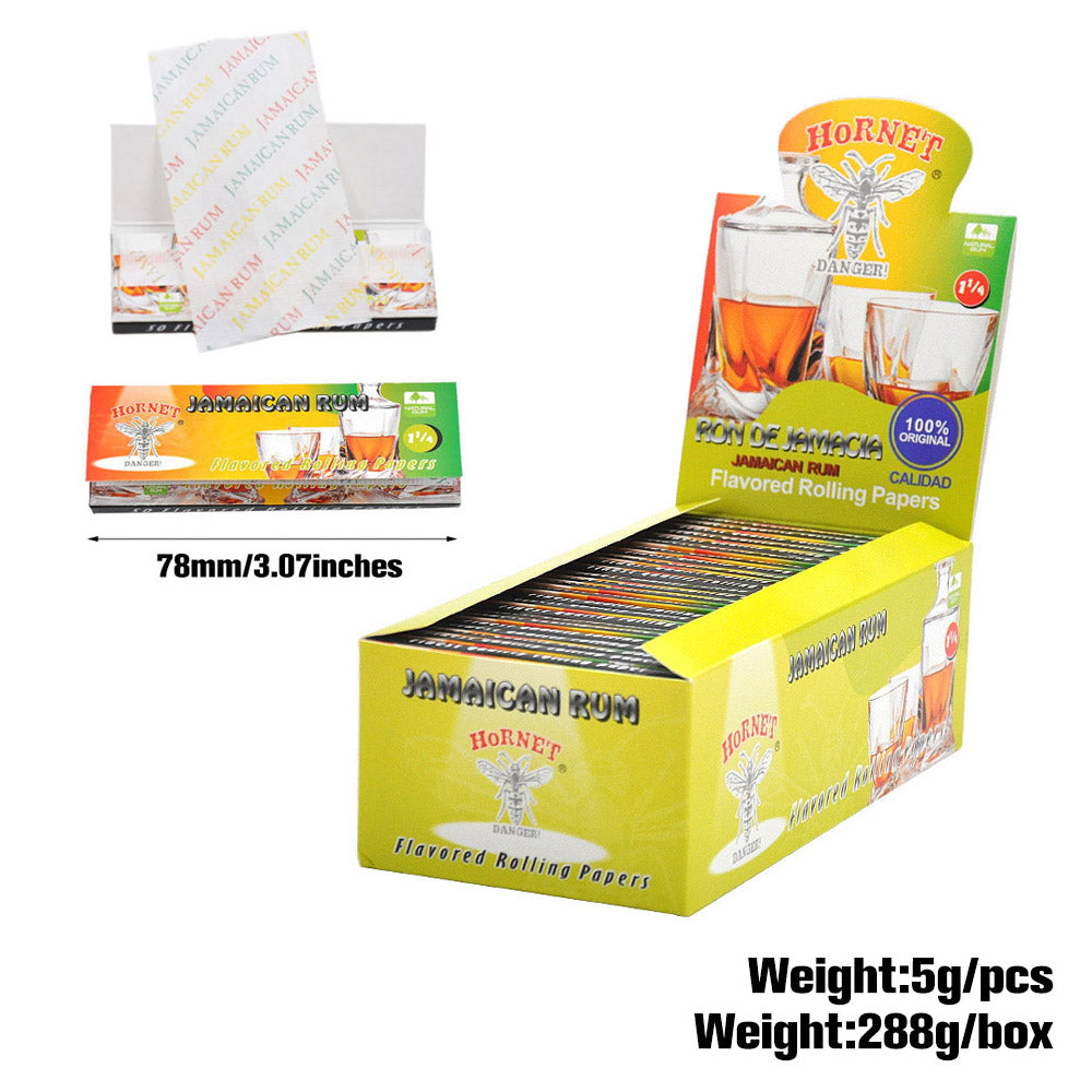 HORNET Scented roll paper -- Mojito flavor  50 pieces/card, 50 cards/box