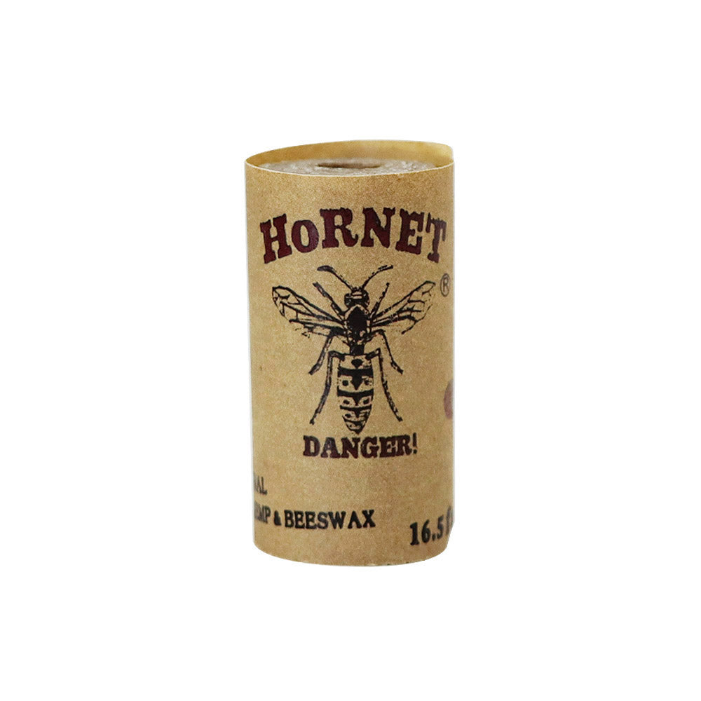 HORNET Pure Beeswax Hemp Wick, 16.5 ft Size Line Hemp Wick Rolls, 12 Rolls / Box