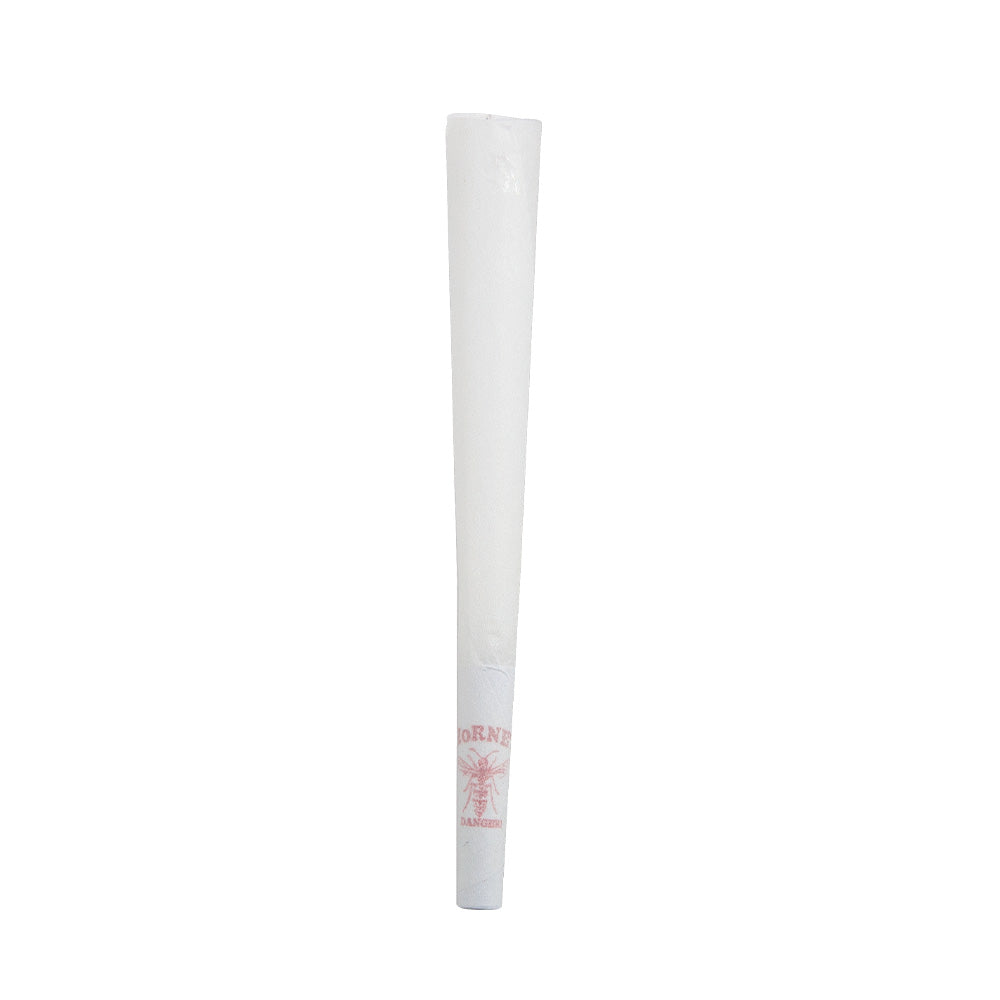 HORNET 98 mm Size White Pre Rolled Cones, Organic Pre Rolled Rolling Paper With Tips, Slow Burning Pre Rolled Cones, 800 PCS / Box