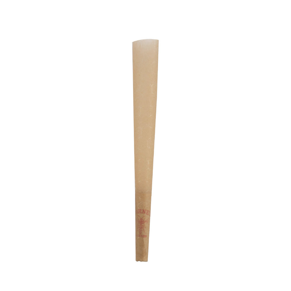 HORNET 98 mm Size Brown Pre Rolled Cones, Organic Pre Rolled Rolling Paper With Tips, Slow Burning Pre Rolled Cones, 800 PCS / Box
