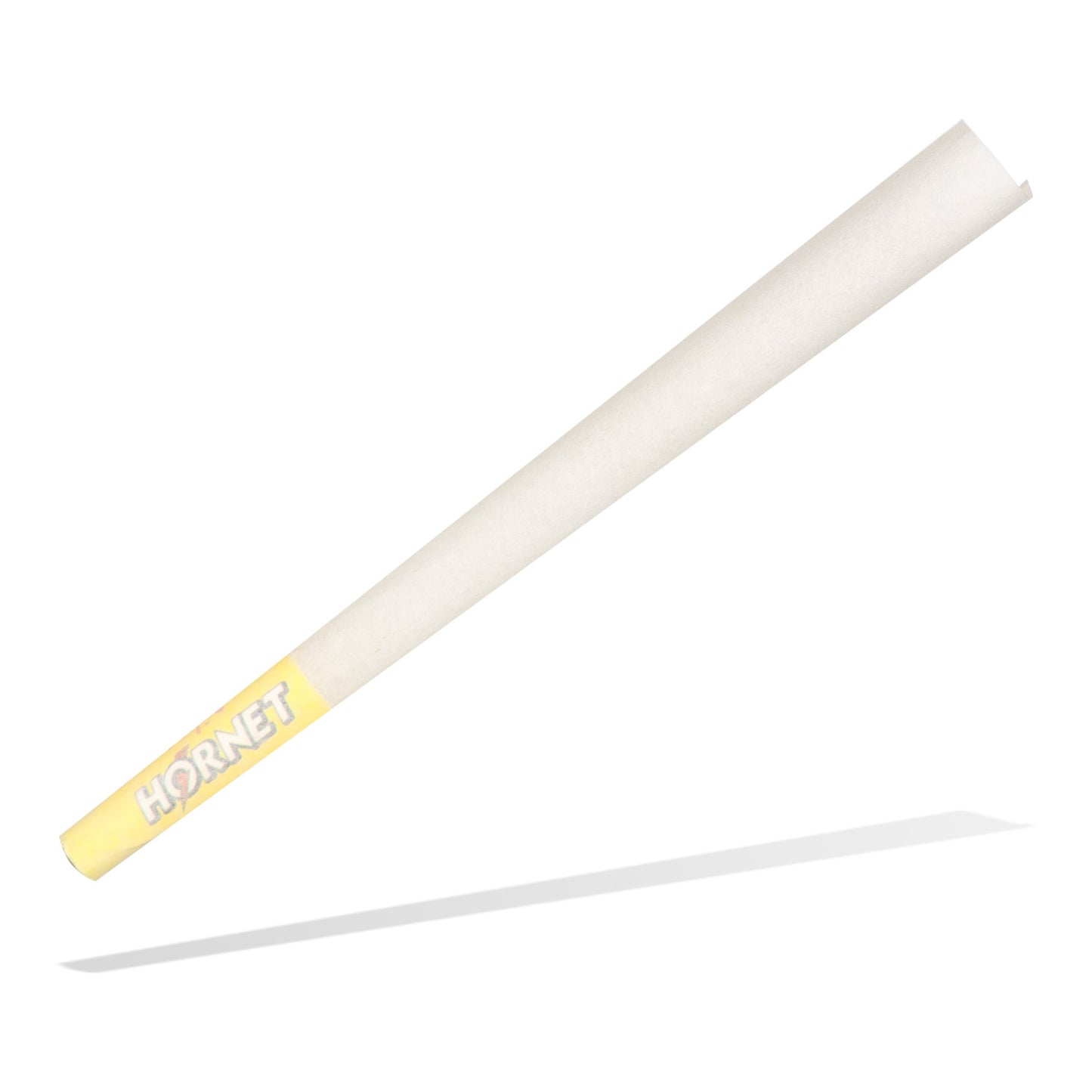 HORNET Banana Flavors Pre Rolled Cones, King Size Pre Rolled Rolling Paper With Tips, Slow Burning Rolling Cones & Flavored Pop, 3 PCS / Tube, 12 Tubes / Box