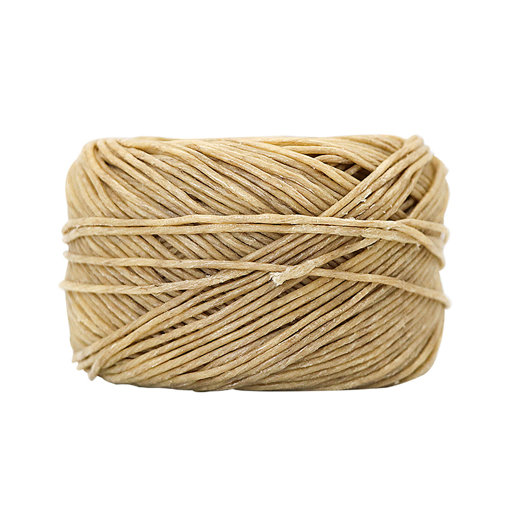 HORNET Organic Beeswax Hemp Wick, Easy Lighting Hemp Wick Rolls & No Dripping, 196.9 ft Hemp Wicks