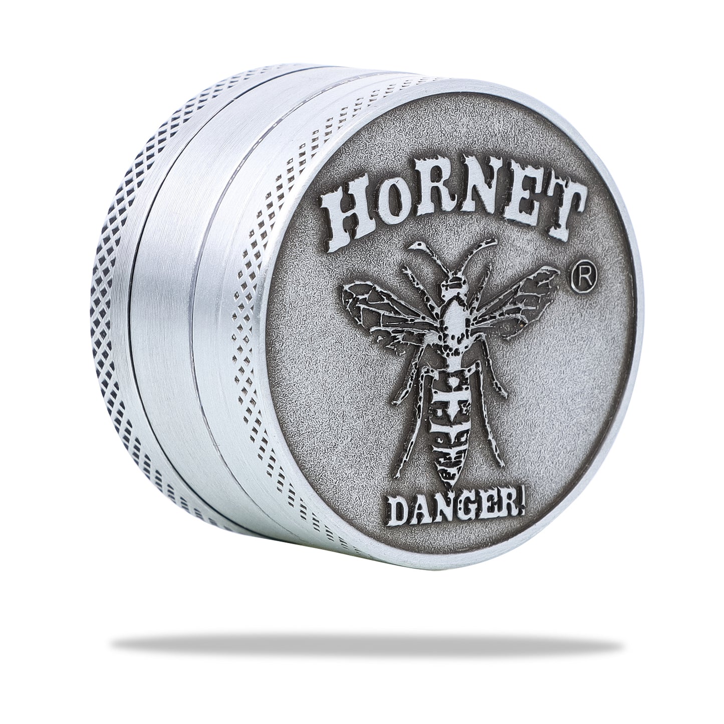 HORNET Zinc Alloy Herb Grinder, 3 Lay Ø 40 Smoker Grinder, Portable & Easy Clean Metal Herbal Grinder, 6 PCS / Box