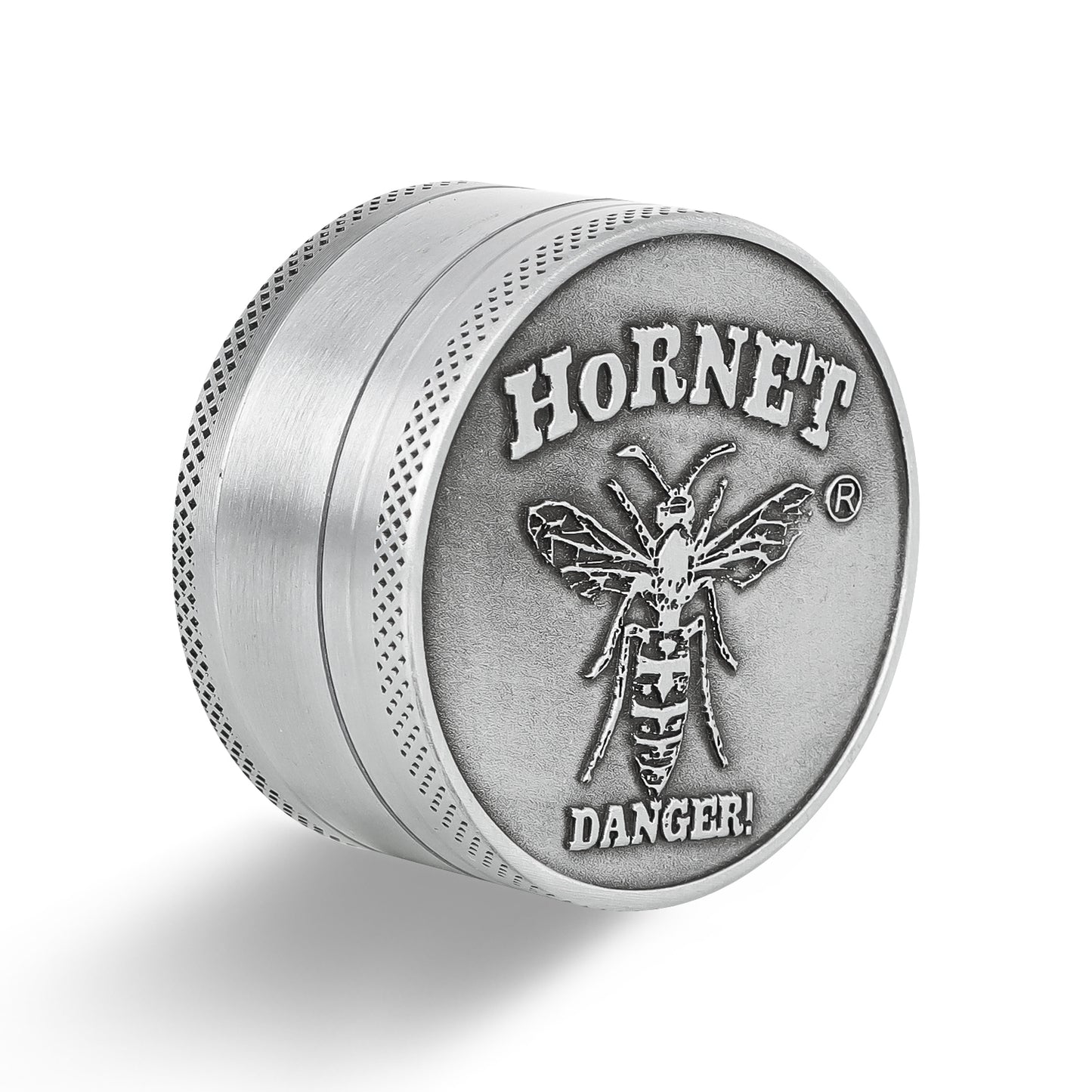 HORNET Zinc Alloy Herb Grinder, 3 Lay Ø 50 Smoker Grinder, Portable & Easy Clean Metal Herbal Grinder, 6 PCS / Box