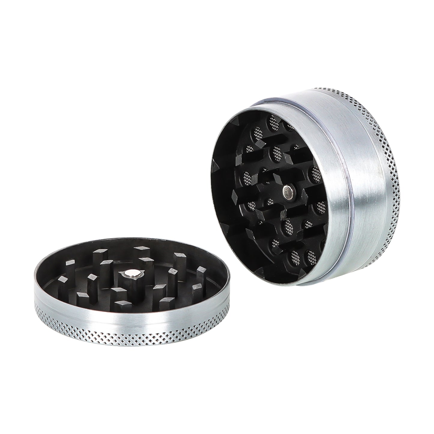 HORNET Zinc Alloy Herb Grinder, 3 Lay Ø 50 Smoker Grinder, Portable & Easy Clean Metal Herbal Grinder, 6 PCS / Box