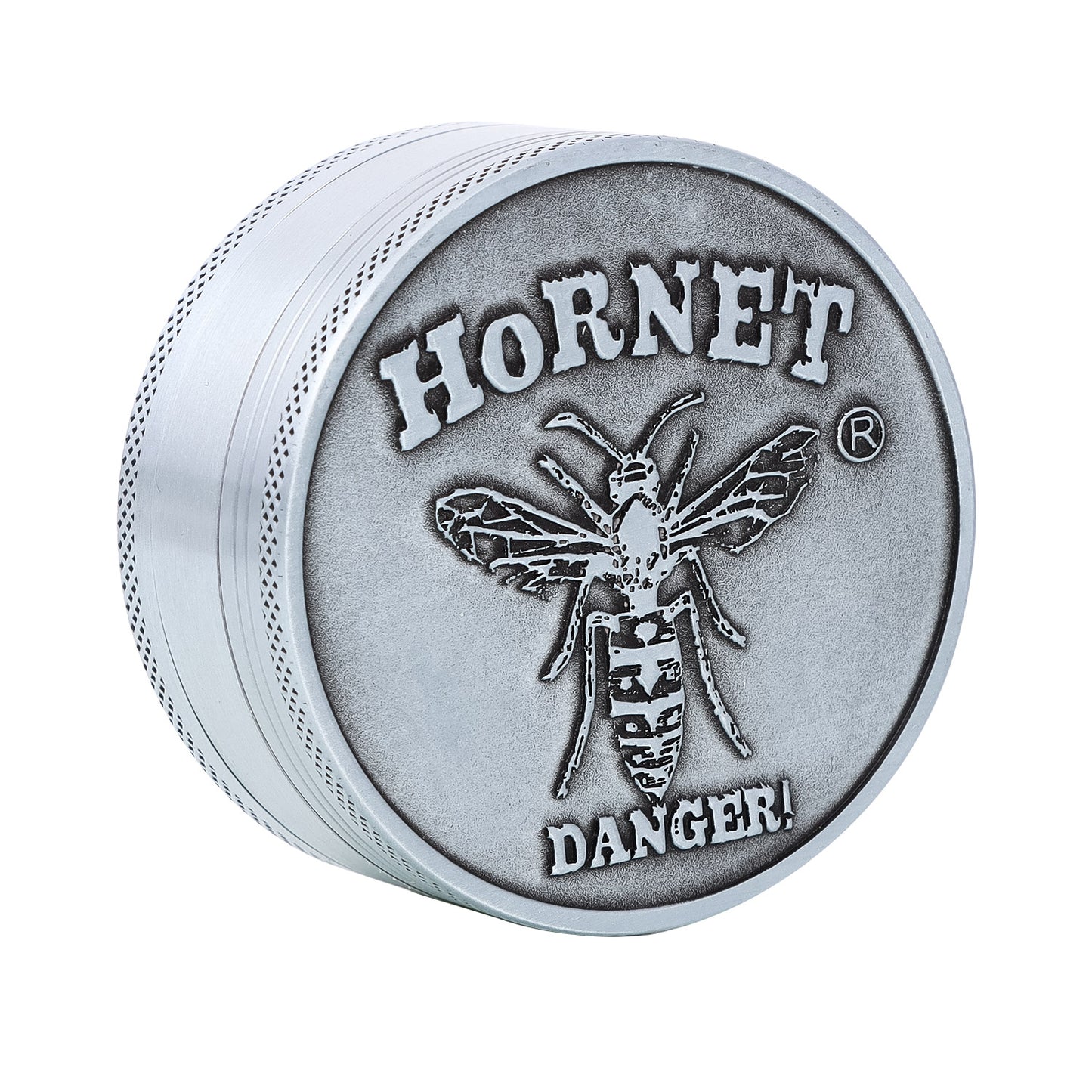 HORNET Zinc Alloy Herb Grinder, 3 Lay Ø 63 Smoker Grinder, Portable & Easy Clean Metal Herbal Grinder, 6 PCS / Box
