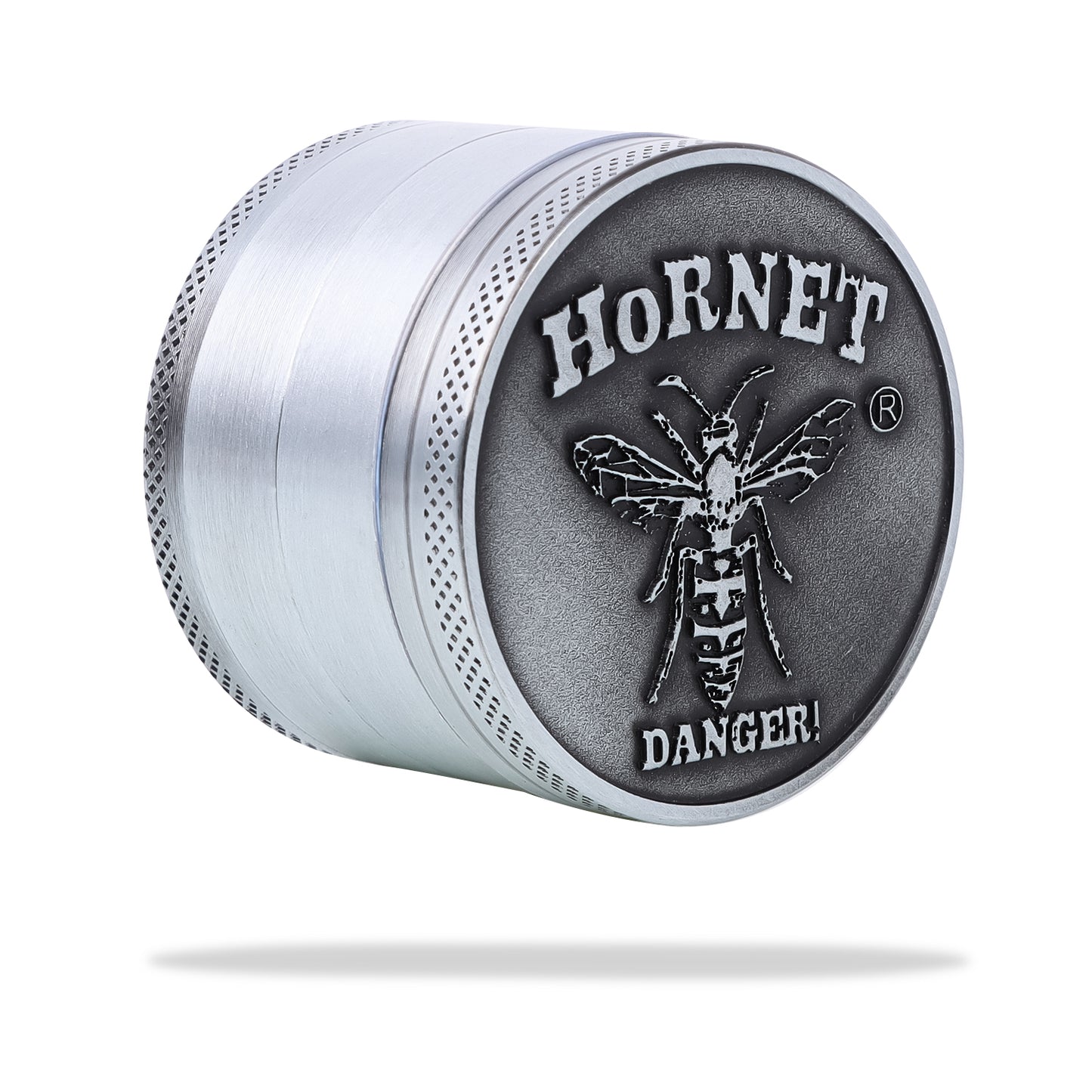 HORNET Zinc Alloy Herb Grinder, 4 Lay Ø 50 Smoker Grinder, Portable & Easy Clean Metal Herbal Grinder, 6 PCS / Box
