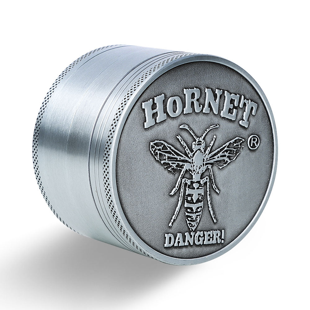 HORNET Zinc Alloy Herb Grinder, 4 Lay Ø 63 Smoker Grinder, Portable & Easy Clean Metal Herbal Grinder, 6 PCS / Box