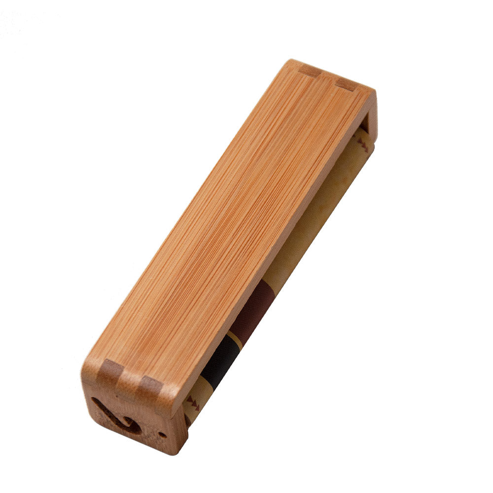 HORNET King Size Natural Bamboo Rolling Machine, Portable Rolling Machine, 12 PCS / Box