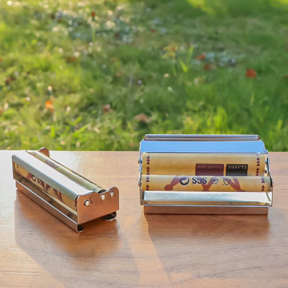 HORNET King Size Metal Rolling Machine, Portable Cigarette Rolling Machine, 12 PCS / Box