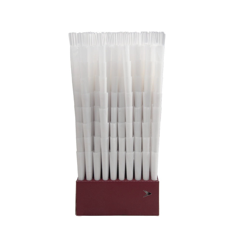 HORNET King Size White Pre Rolled Cones, Organic Pre Rolled Rolling Paper With Tips, Slow Burning Pre Rolled Cones, 800 PCS / Box