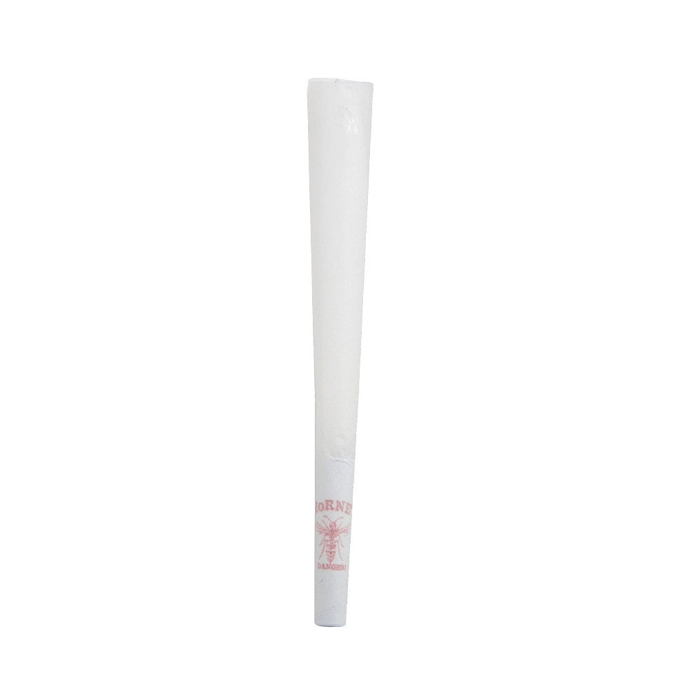 HORNET King Size White Pre Rolled Cones, Organic Pre Rolled Rolling Paper With Tips, Slow Burning Pre Rolled Cones, 800 PCS / Box